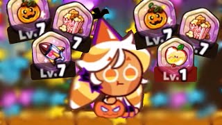 Treasures are important  Candy Corn Cookie Trial Hard mode   Cookierun Ovenbreak [upl. by Eirtemed]