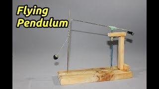 Flying Pendulum Mechanism  Kinetic Art [upl. by Tdnarb]