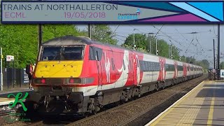 Trains at Northallerton ECML  19518 [upl. by Elnora760]