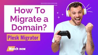 How to Migrate website using Plesk Migrator Domain Migration from Plesk Control Panel hosting [upl. by Echikson]