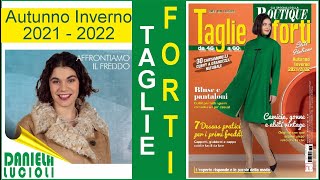 LA MIA BOUTIQUE TAGLIE FORTI AUTUNNO INVERNO 2021 2022 CARTAMODELLI CURVY DALLA 46 ALLA 60 [upl. by Oinegue912]