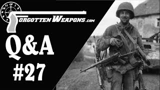 QampA 27 Machine Guns with John Keene [upl. by Keating]