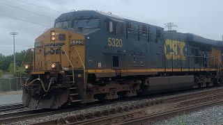 CSX M30130 with 5320 Leading [upl. by Salem]