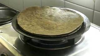 Bhakri Making healthy Bajra Millet Roti [upl. by Kcirdor]