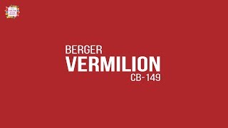 May 2018  Berger Color of the Month  Vermilion [upl. by Eerised]