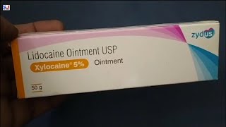 Xylocaine 5Ointment  Xylocaine Ointment  Lidocaine Ointment USP  Xylocaine 5Ointment Uses Dose [upl. by Dnalkrik]