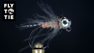 CDC Hare Ear Nymph  FlyToTie Fly Tying [upl. by Loseff530]