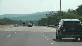 Interstate 84 Pennsylvania Greentown to Matamoras eastbound [upl. by Hawger]