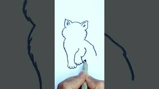 comment dessiner un chat facilement [upl. by Nanfa]