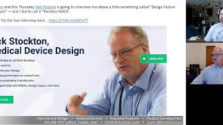 Interview with Rick Stockton How to manage your design FMEA [upl. by Aggappe]