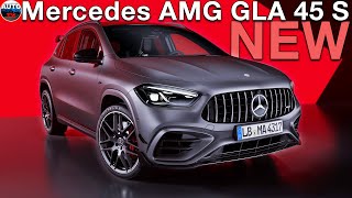 All NEW 2024 MercedesAMG GLA 45 S 4MATIC  FIRST LOOK exterior interior [upl. by Nesilla]