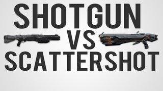 Halo 4 Comparison  Shotgun vs Scattershot [upl. by Corrinne450]