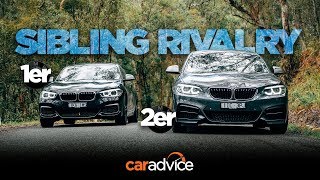 BMW M140i v M240i Hot hatch hot coupe which to get [upl. by Stoller]