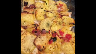 BACCALÀ AL FORNO CON PATATE [upl. by Oiceladni]