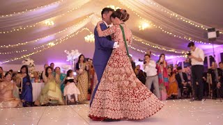 Bride and Groom Dance  Nepali Wedding  Rupa Limbu and Prakash Gurungs UK Wedding 2019 [upl. by Kusin]