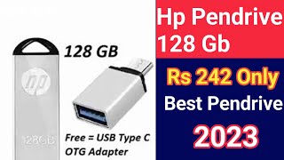 Best USB Flash Drive 2023  Hp 128 Gb Pendrive Rs 242 Only  128 gb flash drive pendrive [upl. by Reteid]