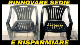 RS RINNOVARE SEDIE DA GIARDINO [upl. by Ettelra]