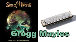 Harmonica Grogg Mayles  SEA OF THIEVES OST  TABS [upl. by Luht]