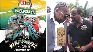 Vybz kartel freedom street announcement 📢 🙏🇯🇲🌎 world boss [upl. by Sybley507]