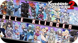 Seltene Klingen⭐Alle Resoniersequenzen💥Xenoblade Chronicles 2 [upl. by Wier730]