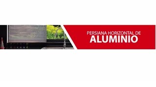 Como instalar una Persiana de Aluminio Reggia [upl. by Casandra488]