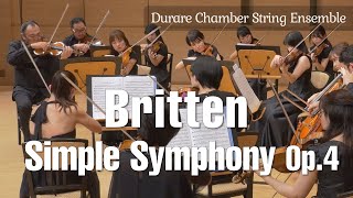 Bブリテン シンプル・シンフォニー Op4 BBritten Simple Symphony [upl. by Ailic447]