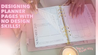 Creating a Planner with NO Design Skills [upl. by Yrroc821]