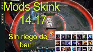 Mod skin lol 1417 sin riesgo de ban [upl. by Imot788]