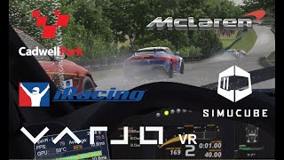 iRacing  McLaren  Cadwell Park  Rain  VR [upl. by Boyse]