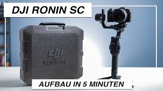 DJI Ronin SC einstellen [upl. by Reibaj]