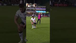 Heres The Late Penalty From Farrell That Boosted Saracens In The Title Race 🔥 gallagherprem rugby [upl. by Fulmis501]