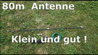 Ideale 80m Antenne für Antennengeschädigte [upl. by Akieluz]