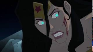 Wonder Woman  Bloodlines 2019  Wonder Woman blinds herself  Wonder Woman Vs Medusa scene [upl. by Billat301]