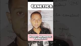 Hardy Weinberg principalgenefrequencygenetics mendeliangenetics [upl. by Aurlie92]