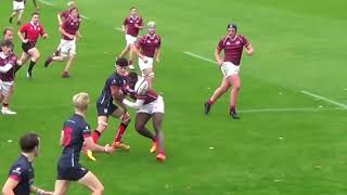 Merchiston Castle School 1XV Rugby Highlights 20222023 [upl. by Ycnahc]