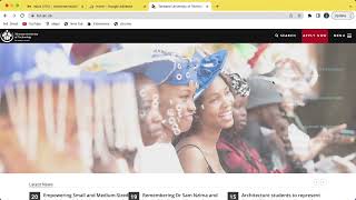 TUT How to check admission status 2024 amp 2025 Tshwane University Of Technology [upl. by Pardew709]