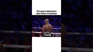 The first knockdown was crazy 😤 boxing satisfying slowmotion shorts [upl. by Anelhtak359]