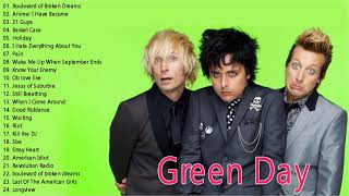 Green Day Greatest Hits  Best Of Green Day Full Album [upl. by Ahsemrac125]