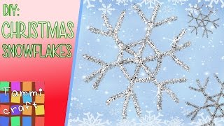 How to Make Snowflakes  Tutorial  Great for Kids [upl. by Yelnik]