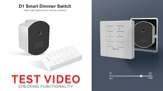 Sonoff D1 Smart Light Dimmer Switch  Testing [upl. by Beutner116]