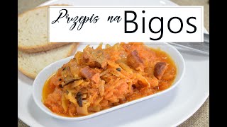 PRZEPIS NA BIGOS  BIGOS NA ŚWIĘTA Przepisy świąteczne Przepis na bigos z kiszonej kapusty [upl. by Anilad930]