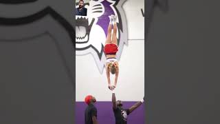 USA tryouts in Utah Shorts Cheer leading Stunt  subscribe my channel like and share video [upl. by Akeim414]