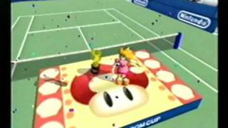 Mario Tennis  All Character Trophy Celebrations [upl. by Lai]