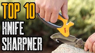 TOP 10 BEST KNIFE SHARPENER ON AMAZON 2021 [upl. by Schaumberger]