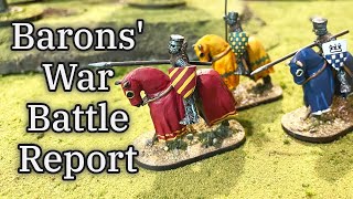 The Barons War  500pt Battle Report [upl. by Nagram]