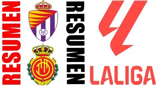 Real Valladolid vs RCD Mallorca 12 Resumen  La Liga 20242025 [upl. by Shawn867]