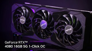 KFA2 GeForce RTX™ 4080 16GB SG 1Click OC [upl. by Ajay]