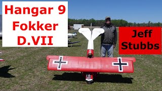 Hangar9 Fokker D7 NGH 60 Twin at KAM Spring FlyIn 2023 [upl. by Desi495]