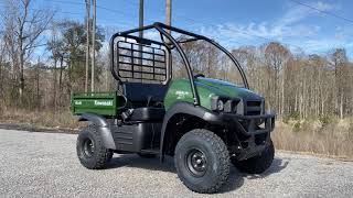 The 2021 Kawasaki Mule SX Fi 4X4 [upl. by Htrahddis]