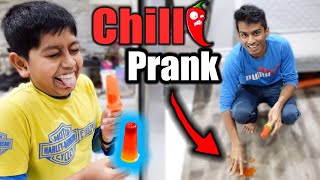 Chilli PRANK on Brother ⁉️ 🥵  VelBros Tamil [upl. by Darda]